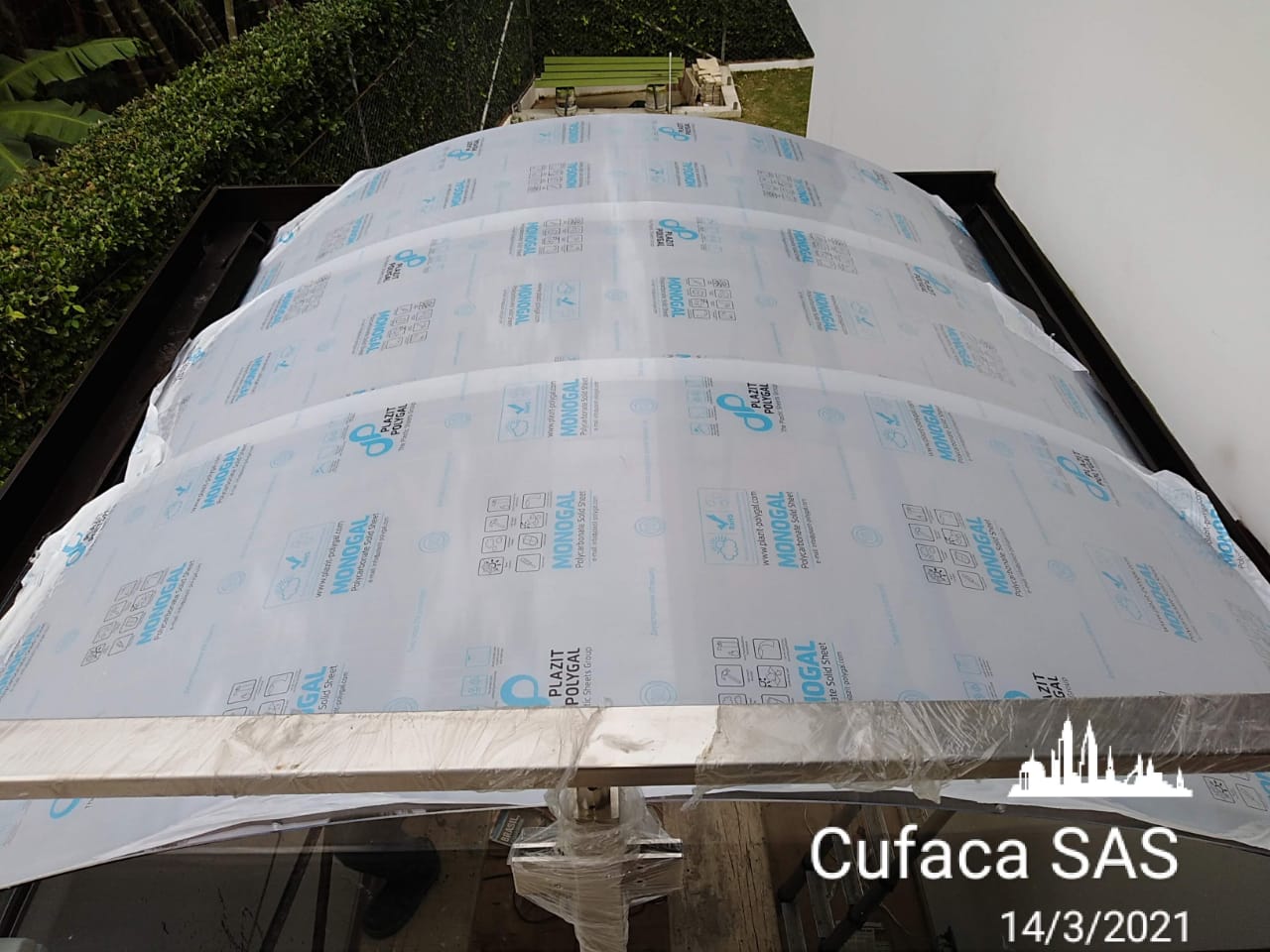 Proyecto de Cufaca: Galeria de Policarbonato