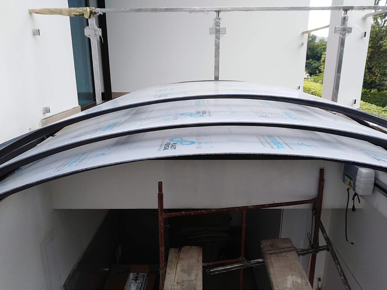 Proyecto de Cufaca: Galeria de Policarbonato